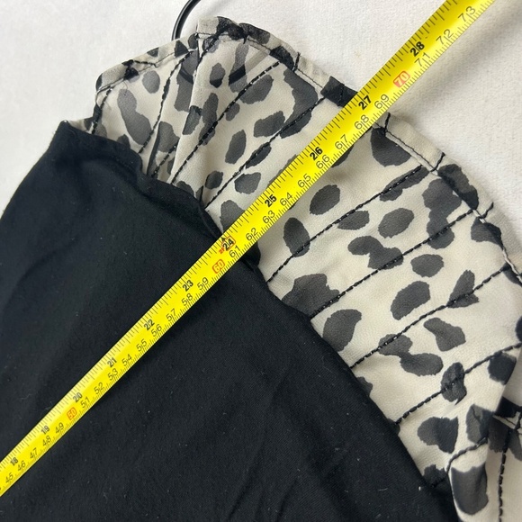 Cache leopard print tank top with adjustable waist and sequence - Picture 3 of 7